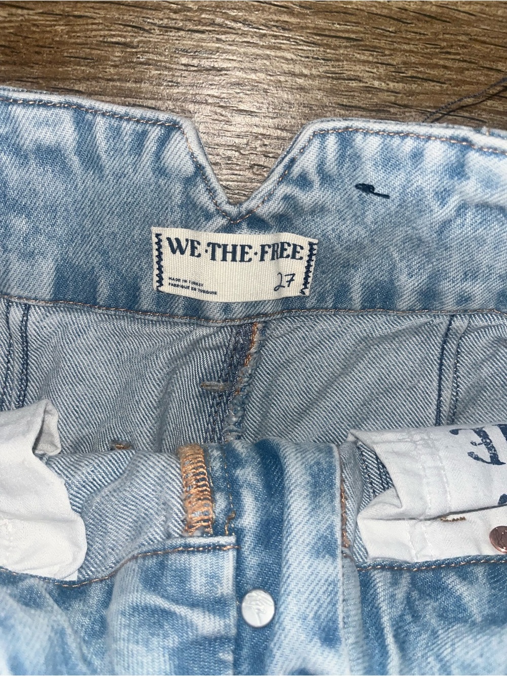 We The Free Extreme Measures Barrel Shorts by Free People - Picture 6 of 6